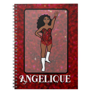 Caderno Espiral Notebook Dancer Red Fringe nº 1