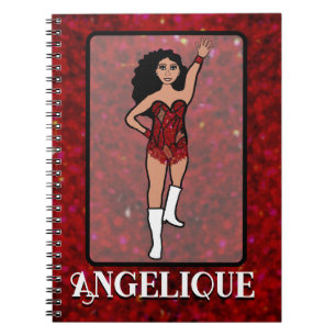 Caderno Espiral Notebook Dancer Red Fringe nº 2