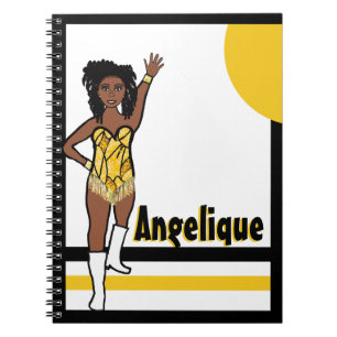 Caderno Espiral Notebook Dancer Yellow Fringe #1