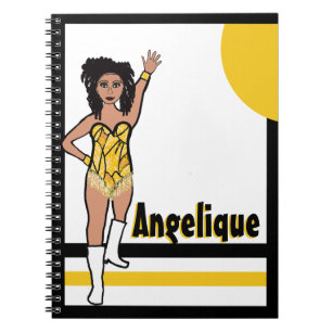 Caderno Espiral Notebook Dancer Yellow Fringe #2