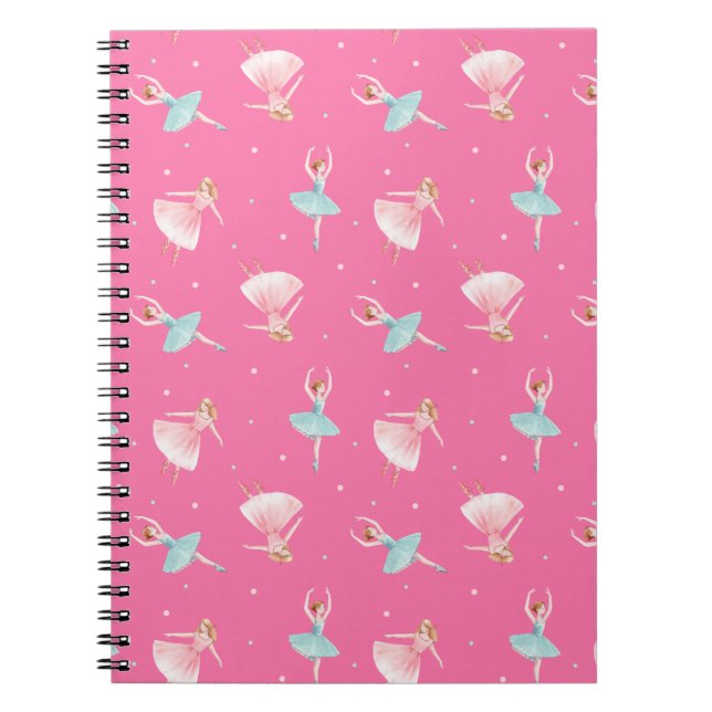 Caderno Espiral Notebook Dancing Dolls (Frente)