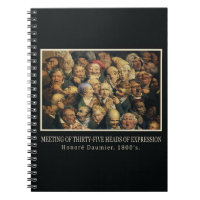 Notebook Daumier's Expressions