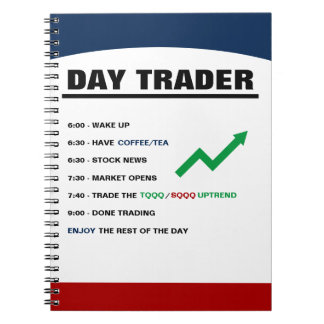Caderno Espiral Notebook Day Trader Today