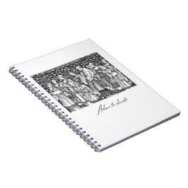 Caderno Espiral Notebook de adoração