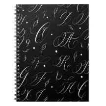 Notebook de Alfabeto Calliográfico