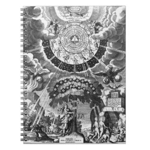 Caderno Espiral Notebook de alquimista