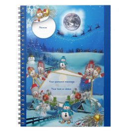 Caderno Espiral Notebook de Ano Novo 2023