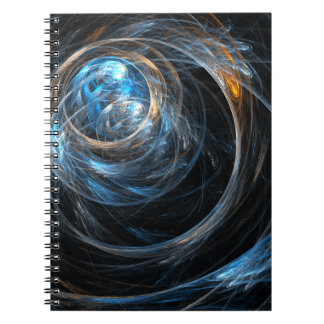 Caderno Espiral Notebook de arte Abstrato mundial