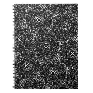 Caderno Espiral Notebook de arte ponto cúbica exclusivo