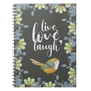 Caderno Espiral Notebook de arte popular animal
