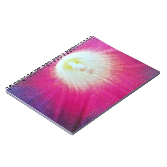 Caderno Espiral Notebook de arte roxa (Left Side)