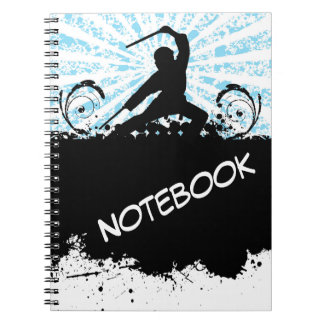 Caderno Espiral Notebook de artes marciais