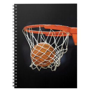 Caderno Espiral Notebook de basquete