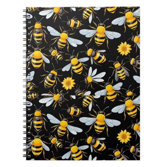 Caderno Espiral Notebook De Bee (Frente)