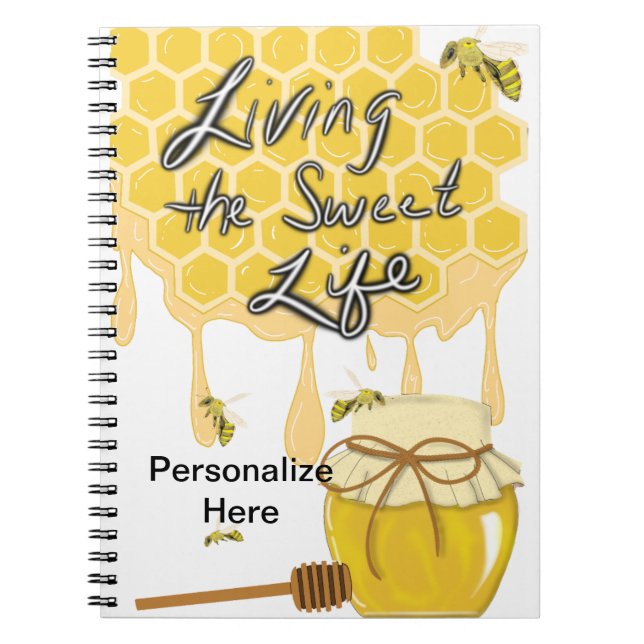 Caderno Espiral Notebook de Bee Spiral (Frente)