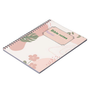 Caderno Espiral notebook de bíblia