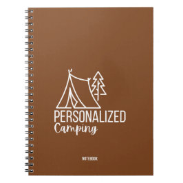 Caderno Espiral Notebook de campanha personalizado