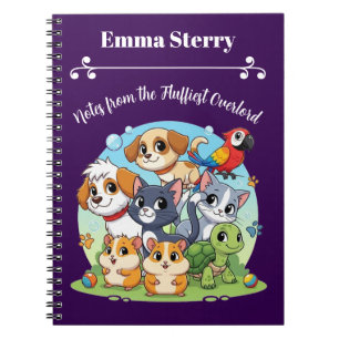 Caderno Espiral Notebook de Cartoon Pet Overlord Personalizado