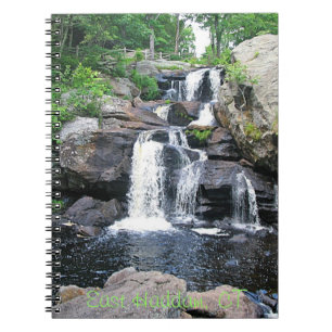 Caderno Espiral Notebook de cascata do estaleiro do diabo