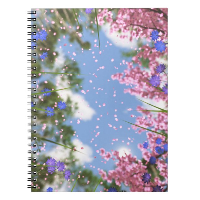Caderno Espiral Notebook de Chás de abril (Frente)