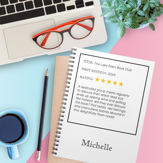 Caderno Espiral Notebook de Clube Personalizado Engraçado (Criador carregado)