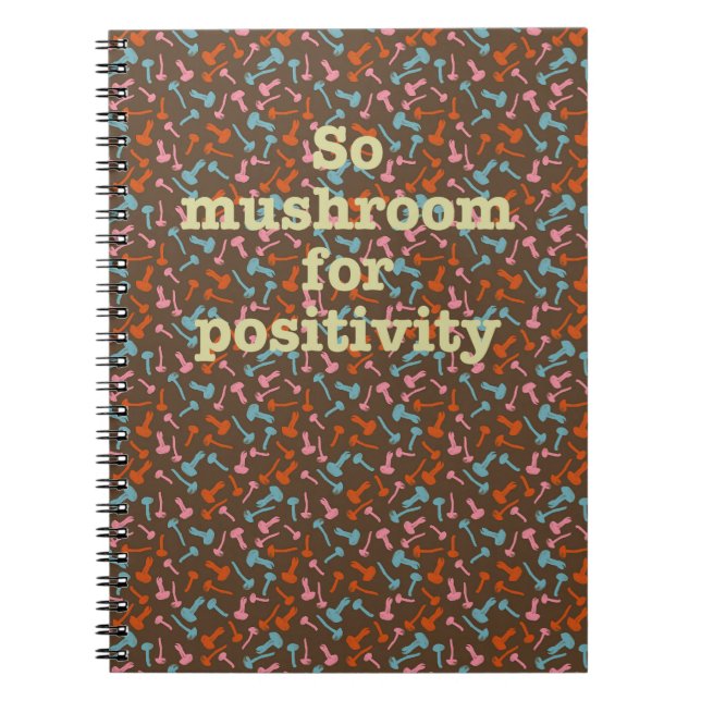 Caderno Espiral Notebook de cobrir Fungi (Frente)