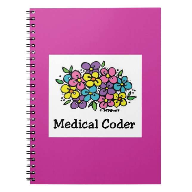 Caderno Espiral Notebook de Codificadores Médicos (Frente)