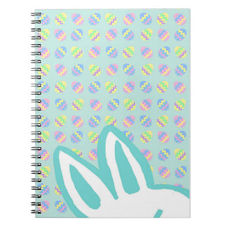 Caderno Espiral Notebook de coelho da Páscoa: Páscoa cesta