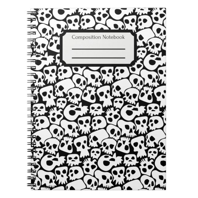 Caderno Espiral Notebook de composição de habilidades (Frente)