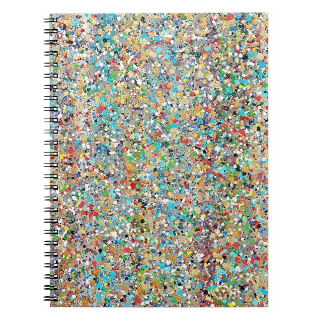 Caderno Espiral Notebook de Confetti (Frente)