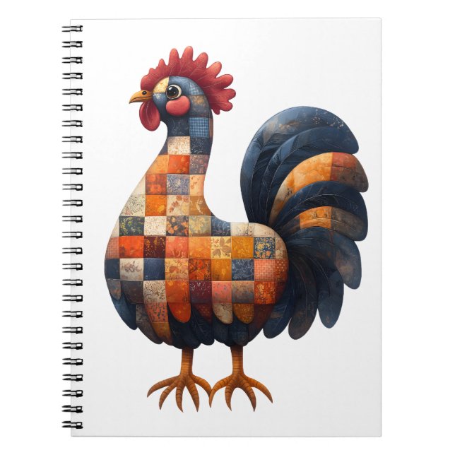 Caderno Espiral Notebook de coquetel para patch (Frente)