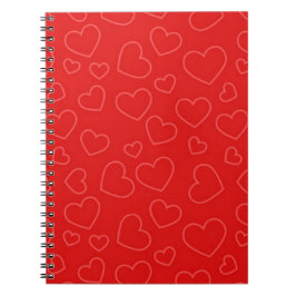 Caderno Espiral Notebook de coração a coração
