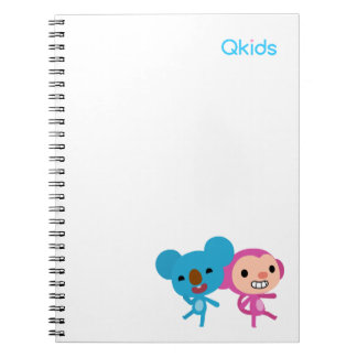 Caderno Espiral Notebook de crianças para professores, estudantes,