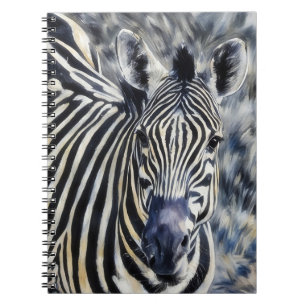 Caderno Espiral Notebook de Diário Zebra Art