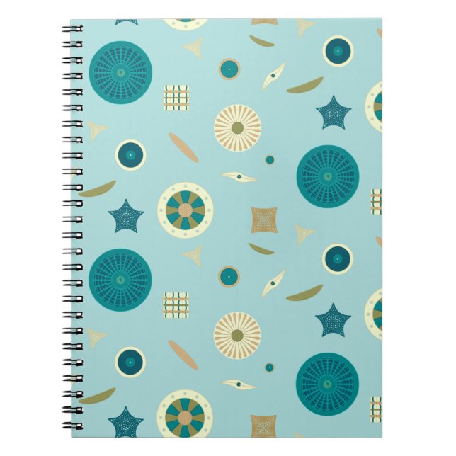 Caderno Espiral Notebook de diatomização agradável (Frente)