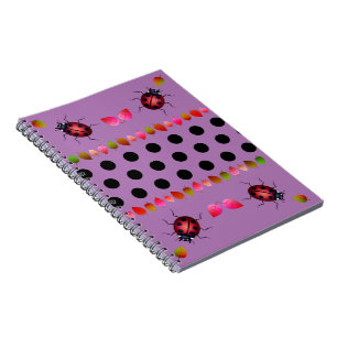 Caderno Espiral Notebook de diversão de sonhos de lavanda
