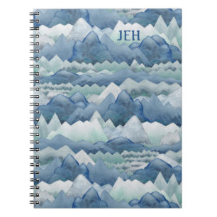 Caderno Espiral Notebook de espiral monograma