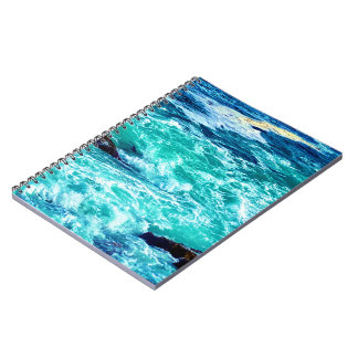 Caderno Espiral Notebook de espuma marítima