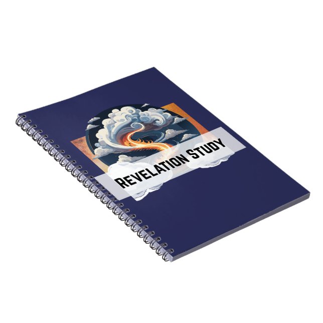 Caderno Espiral Notebook de Estudo de Revelação (Lado Direito)