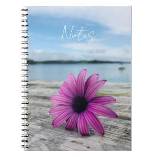 Caderno Espiral Notebook de Flor Costeira