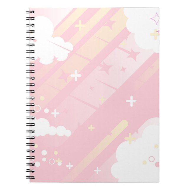 Caderno Espiral Notebook de Foto Espiral do Dreamer Starlight (Frente)