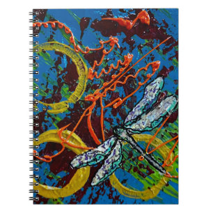 Caderno Espiral Notebook De Foto Espiral Dragonfly