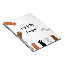 Caderno Espiral Notebook de Foto Espiral Purr-Friend