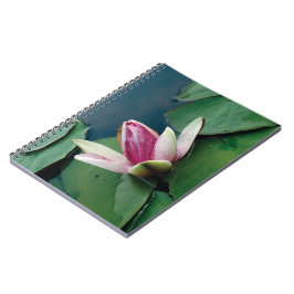 Caderno Espiral Notebook de fotos budista do Lotus Flower (80 pági