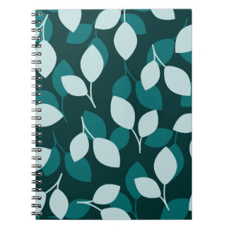 Caderno Espiral Notebook de fotos espirais com design Folha