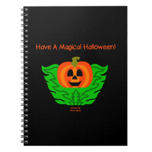 Caderno Espiral Notebook de fotos espirais de abóbora-aboborinha