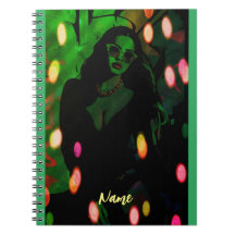 Notebook de fotos espirais personalizado