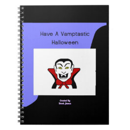 Caderno Espiral Notebook de fotos espirais vamtastizado do Hallowe