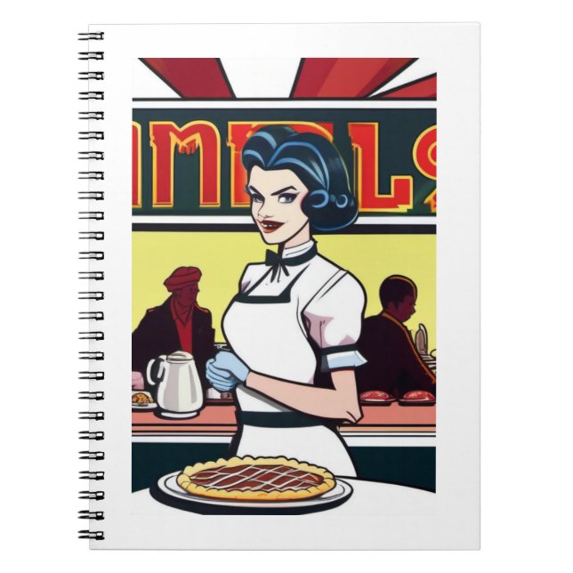 Caderno Espiral Notebook de fotos espiral (Frente)