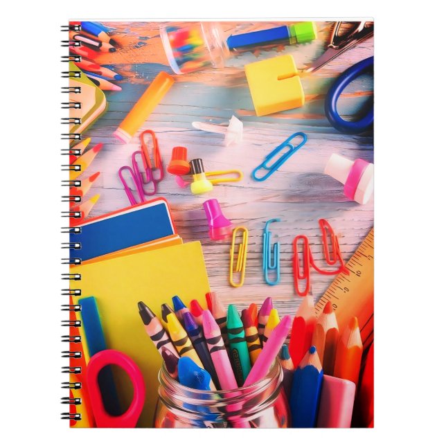 Caderno Espiral Notebook de fotos espiral (Frente)